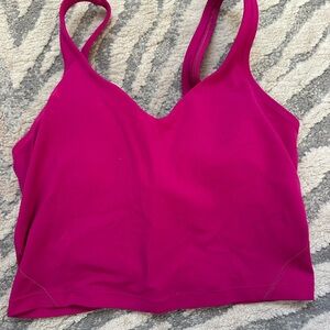 Lululemon Athletica Magenta Align Tank